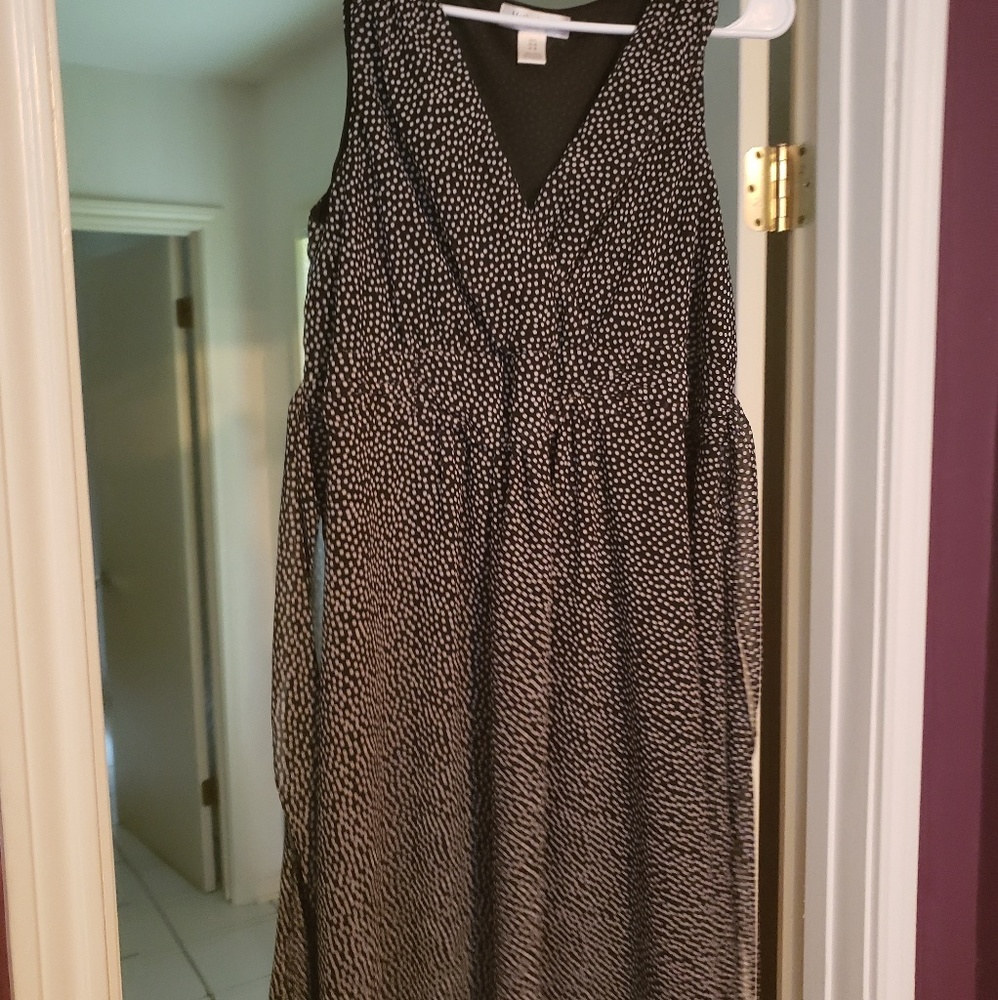 Polka dot Maternity dress